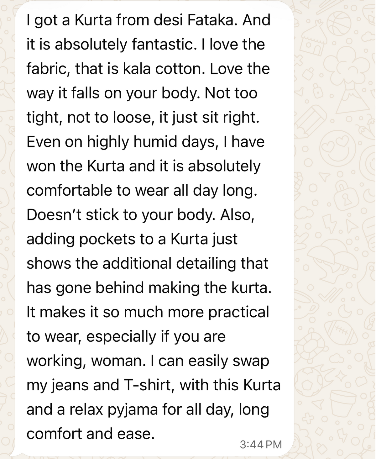 Worn by you customer photo