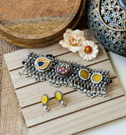 Handpainted Paan Necklace