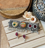 Handpainted Paan Necklace