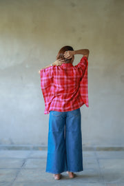Handwoven Kala Cotton Kaftan Shirt - Rahat