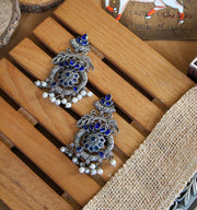 Pushp moti danglers